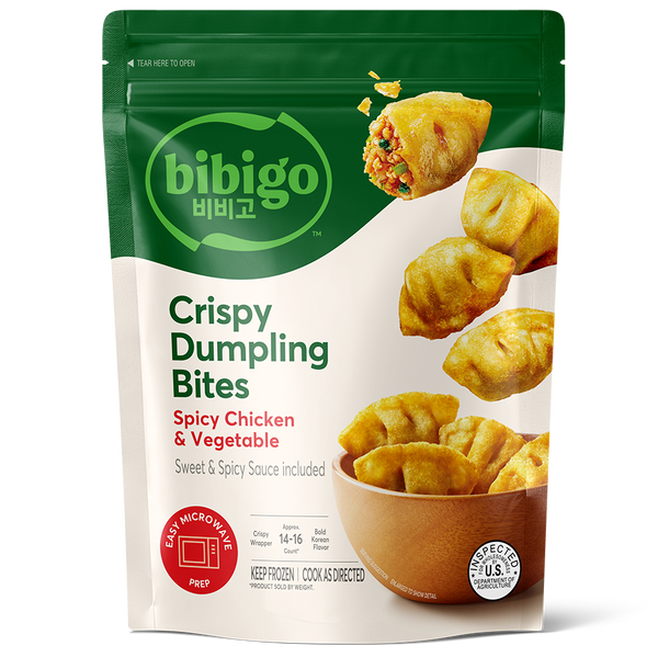 bibigo™ Spicy Chicken & Vegetable Crispy Dumpling Bites with Sauce (7.7 oz)