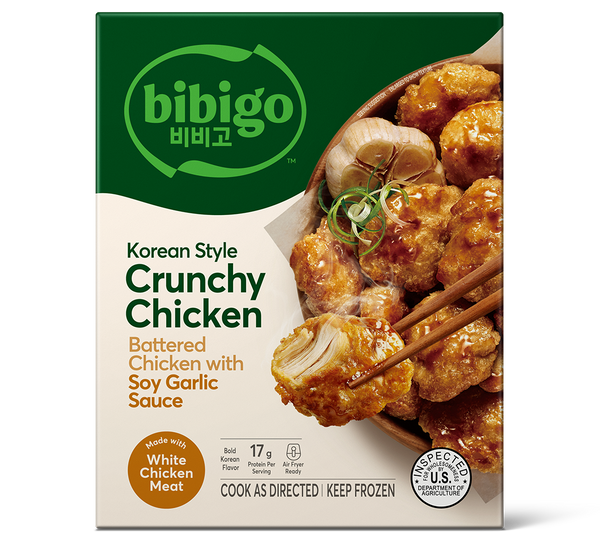 bibigo™ Korean Style Crunchy Chicken Soy Garlic Sauce (18 oz)