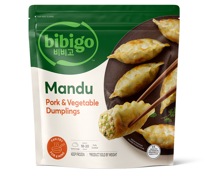 bibigo™ Mandu Pork and Vegetable Dumplings (24 oz)