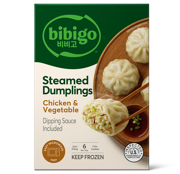 bibigo™ Steamed Dumplings Chicken and Vegetable (6.6 oz)