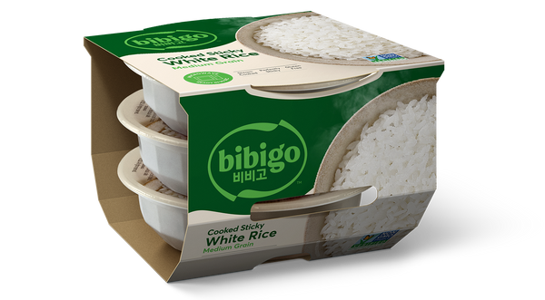 bibigo™ Cooked Sticky White Rice (3 pack)