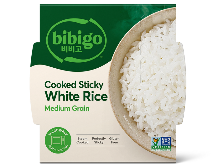 bibigo™ Cooked Sticky White Rice (Single Pack)